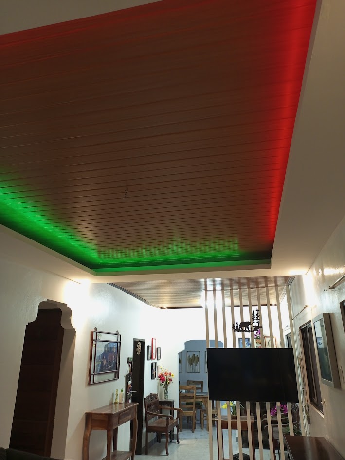 PVC Ceiling Installation on Brgy. Cabezas, Trece Matires Photo