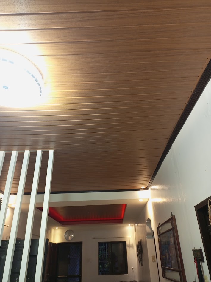 PVC Ceiling Installation on Brgy. Cabezas, Trece Matires Photo