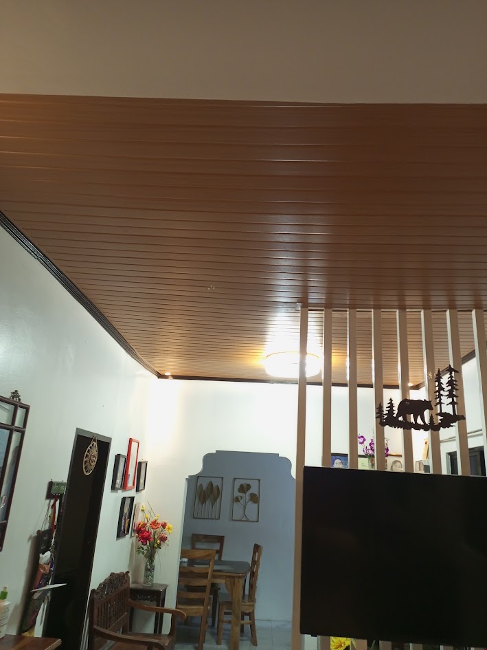 PVC Ceiling Installation on Brgy. Cabezas, Trece Matires Photo